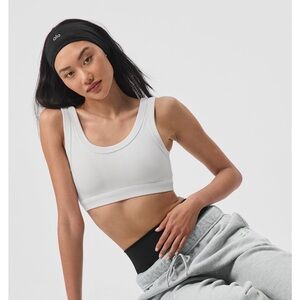 Alo Wellness Bra White Size S